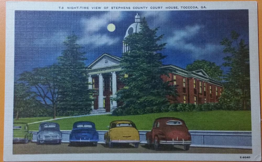 (image for) postcard USA - GA - Georgia #0003